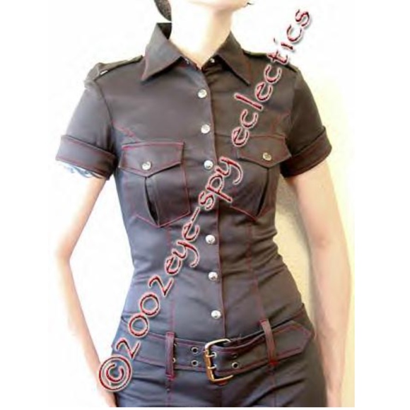 Lip Service Other - Rare Lip Service Militia Madness Jumpsuit Small